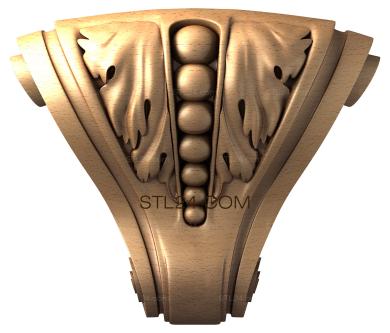Ножки (NJ_0368) 3D модель для ЧПУ станка
