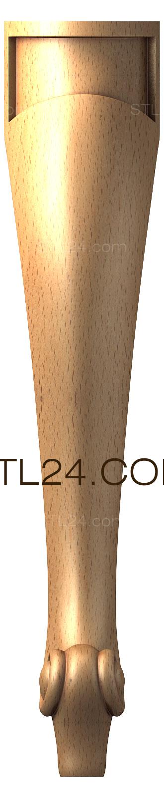 Ножки (NJ_0376) 3D модель для ЧПУ станка