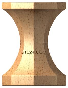 Бесплатные примеры 3d stl моделей (NJ_0409 | 3D модель для ЧПУ станка) 3D модель для ЧПУ станка