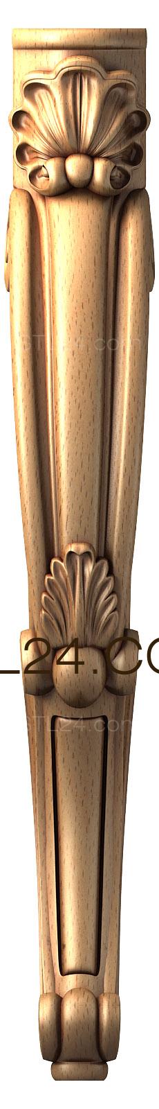 Ножки (NJ_0413) 3D модель для ЧПУ станка