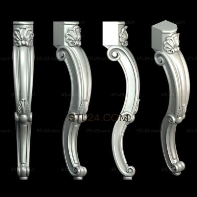 Legs (NJ_0413) 3D models for cnc