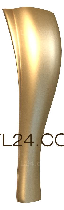 Ножки (NJ_0437-2) 3D модель для ЧПУ станка