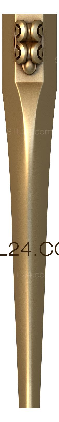 Ножки (NJ_0455) 3D модель для ЧПУ станка