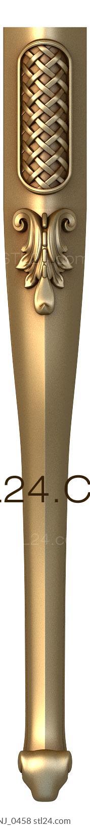 Ножки (NJ_0458) 3D модель для ЧПУ станка