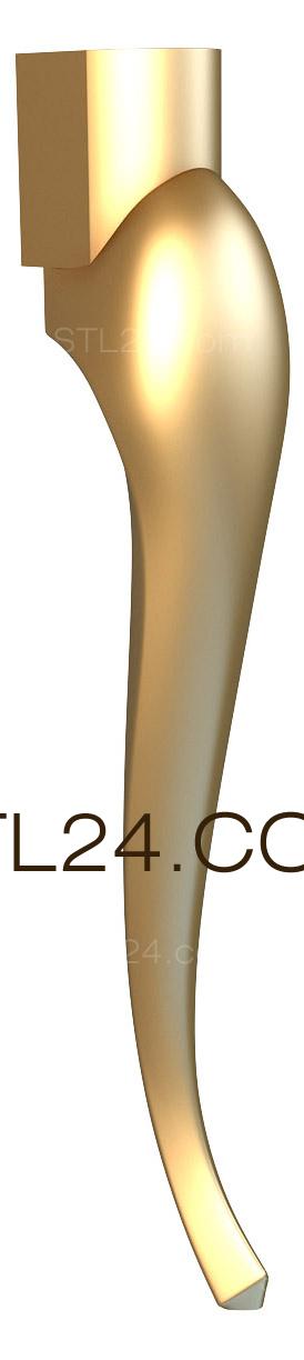 Ножки (NJ_0463) 3D модель для ЧПУ станка
