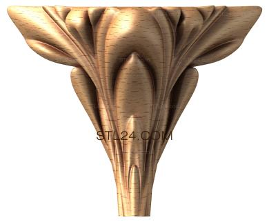 Ножки (NJ_0470) 3D модель для ЧПУ станка