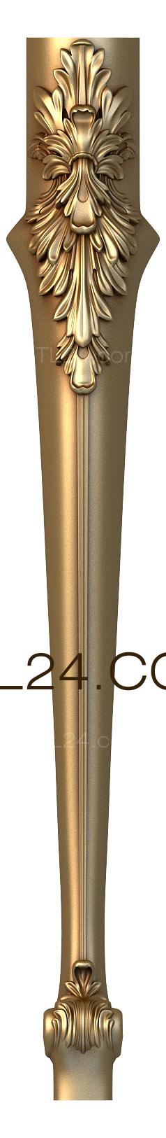 Ножки (3d stl модель мебельных ножек, NJ_0478) 3D модель для ЧПУ станка