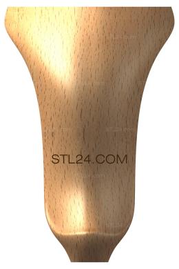 Ножки (NJ_0484) 3D модель для ЧПУ станка