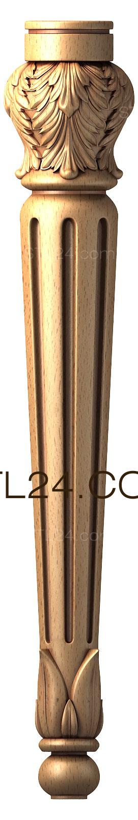 Ножки (NJ_0517) 3D модель для ЧПУ станка