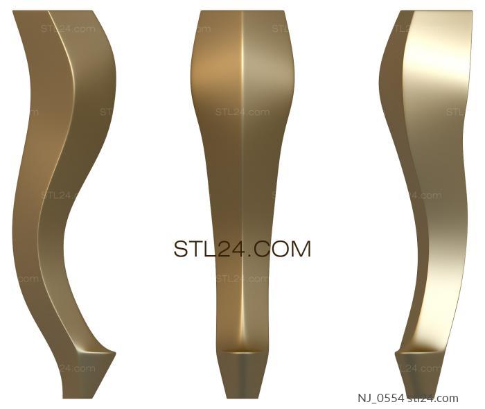 Legs (NJ_0554) 3D models for cnc