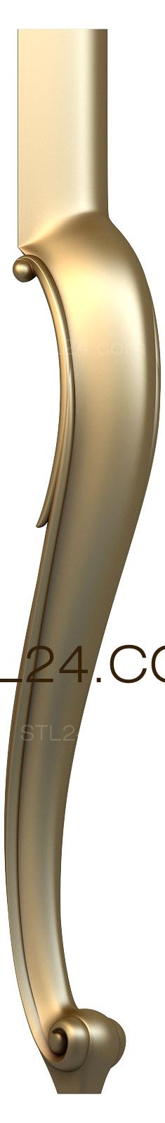 Ножки (NJ_0571) 3D модель для ЧПУ станка
