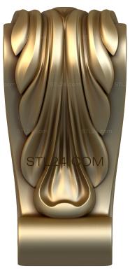 Ножки (NJ_0594) 3D модель для ЧПУ станка