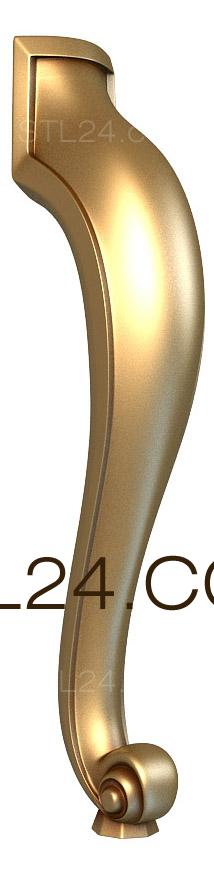Ножки (NJ_0595) 3D модель для ЧПУ станка