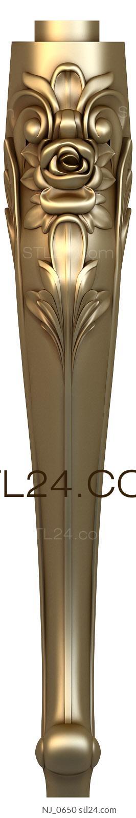 Legs (NJ_0650) 3D models for cnc