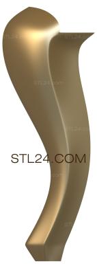 Ножки (NJ_0659) 3D модель для ЧПУ станка