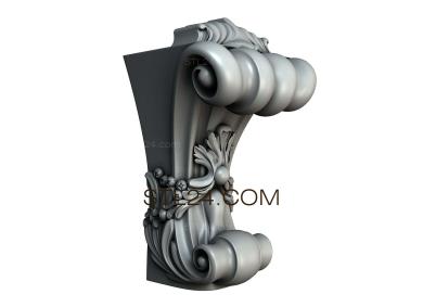 Ножки (NJ_0662) 3D модель для ЧПУ станка
