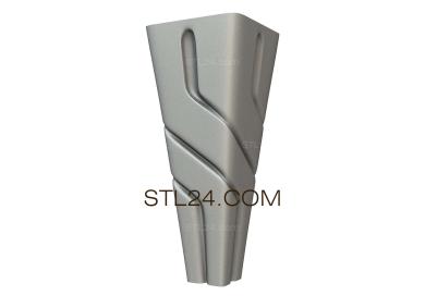 Ножки (NJ_0665) 3D модель для ЧПУ станка
