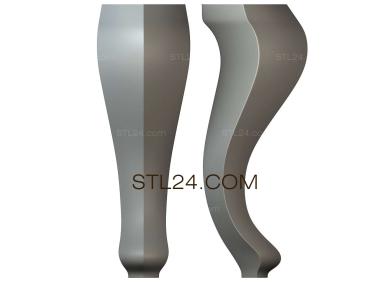 Ножки (NJ_0675) 3D модель для ЧПУ станка