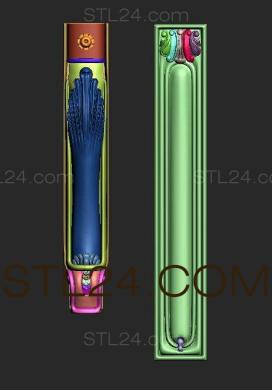 Ножки (NJ_0712) 3D модель для ЧПУ станка