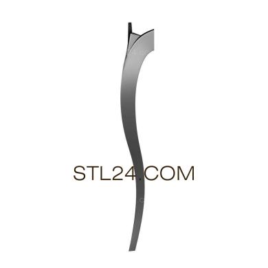 Ножки (NJ_0713) 3D модель для ЧПУ станка
