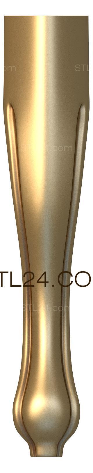 Ножки (NJ_0725) 3D модель для ЧПУ станка