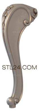 Ножки (NJ_0741) 3D модель для ЧПУ станка
