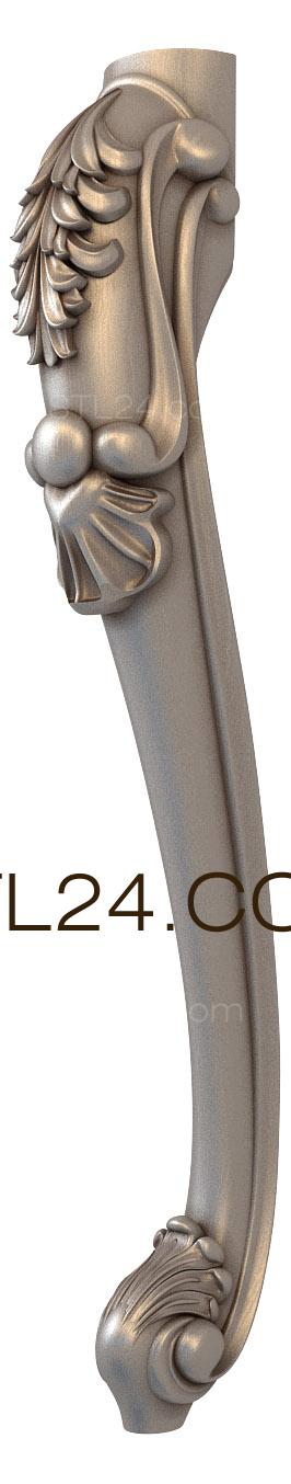 Ножки (NJ_0743) 3D модель для ЧПУ станка