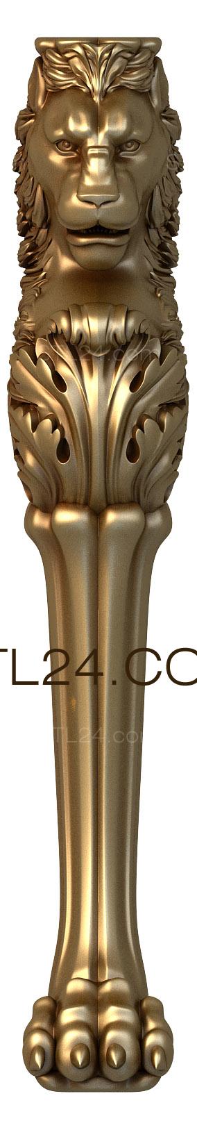 Ножки (NJ_0746) 3D модель для ЧПУ станка