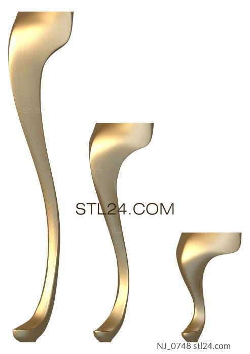 Legs (NJ_0748) 3D models for cnc