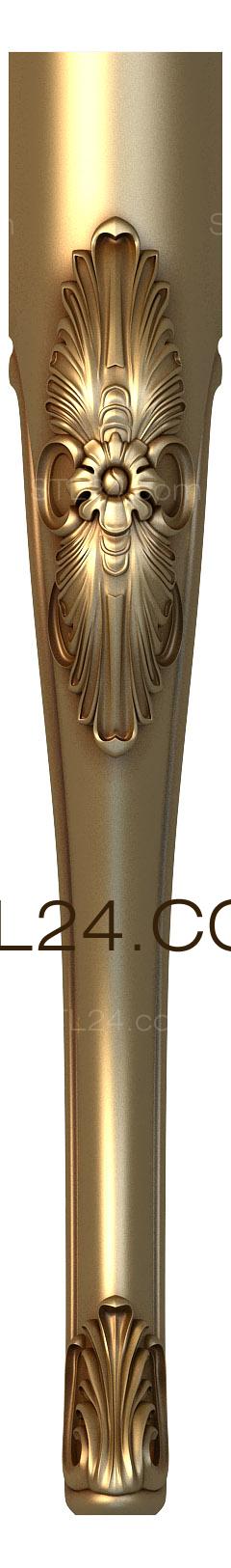 Ножки (NJ_0766) 3D модель для ЧПУ станка