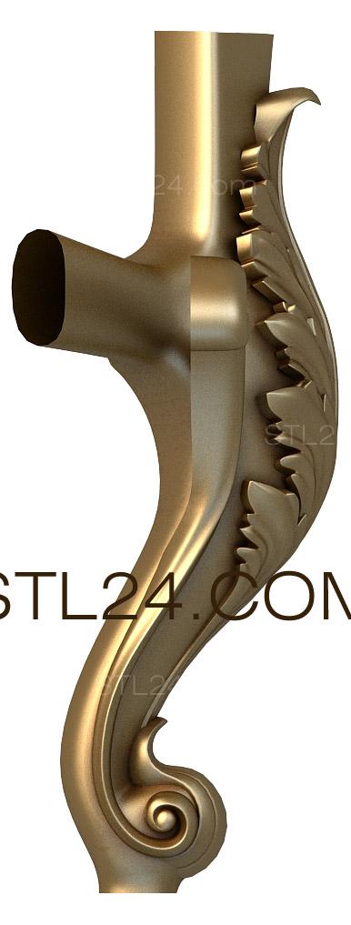 Ножки (NJ_0774) 3D модель для ЧПУ станка