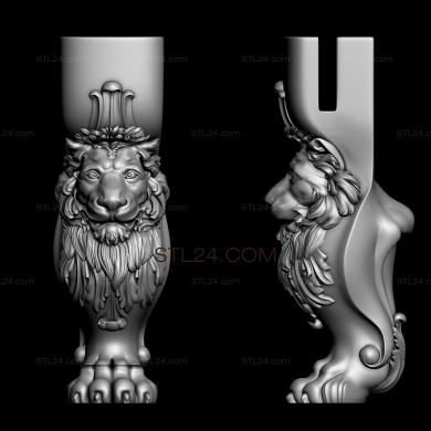 Legs (NJ_0802) 3D models for cnc