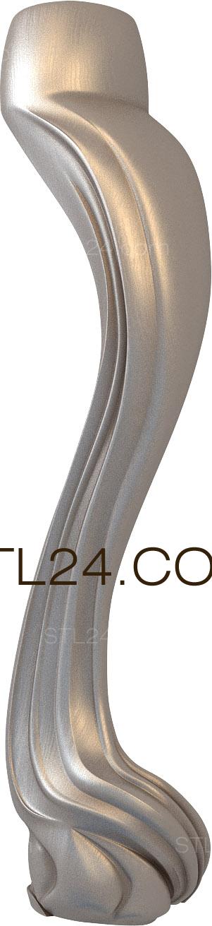 Ножки (NJ_0805) 3D модель для ЧПУ станка