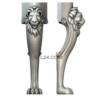 Legs (NJ_0824) 3D models for cnc