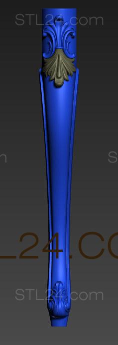 Ножки (NJ_0826) 3D модель для ЧПУ станка
