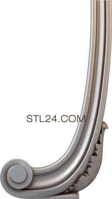 Ножки (NJ_0828) 3D модель для ЧПУ станка