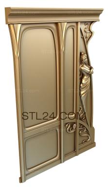 The panel is figured (Mermaid, PF_0021) 3D models for cnc