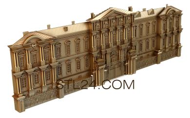 Art panel (Mikhailovsky palace, PD_0327) 3D models for cnc