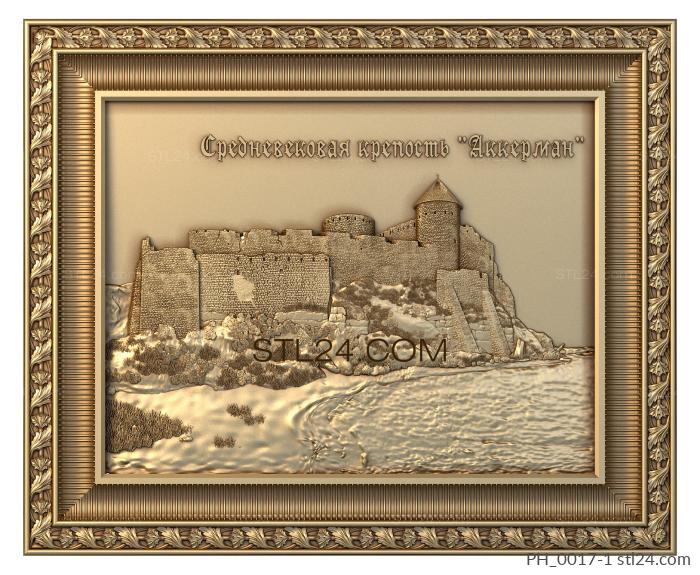 Art pano (Akkerman Fortress in ram, PH_0017-1) 3D models for cnc