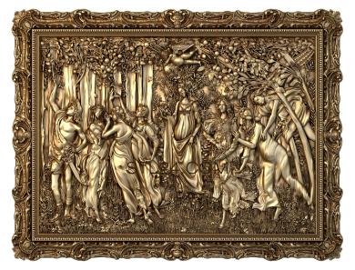 Sandro Botticelli's Spring frame-1