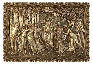 Sandro Botticelli's Spring frame-2