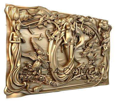 Art pano (PH_0189-1) 3D models for cnc