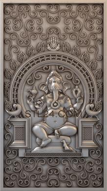 Art pano (Ganesha-1, PH_0309) 3D models for cnc