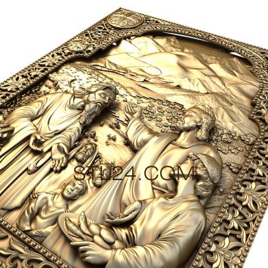 Religious panels (PR_0026) 3D models for cnc