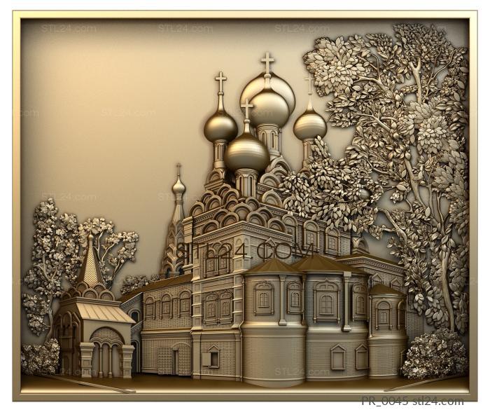 Religious panels (PR_0045) 3D models for cnc