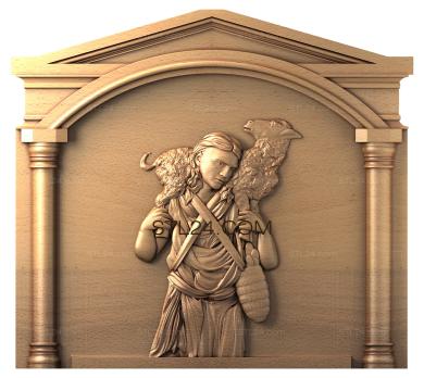 Religious panels (PR_0072) 3D models for cnc