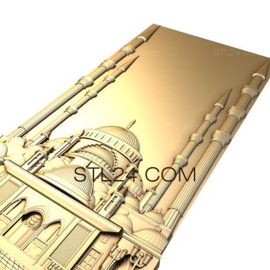 Панно религиозные (PR_0149) 3D модель для ЧПУ станка