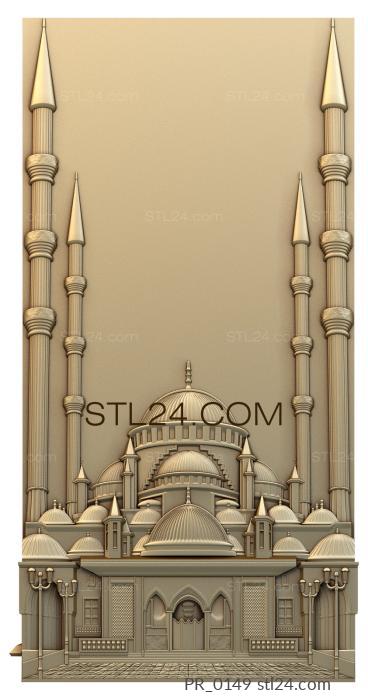 Панно религиозные (PR_0149) 3D модель для ЧПУ станка
