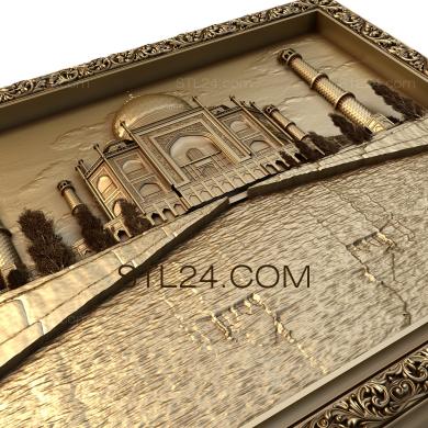 Панно религиозные (PR_0153) 3D модель для ЧПУ станка