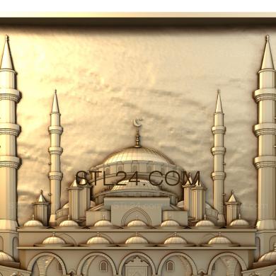Панно религиозные (PR_0154) 3D модель для ЧПУ станка